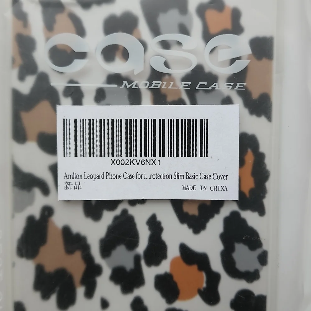 iPhone 11 Cell Phone Case, 6.1 inches, Leopard